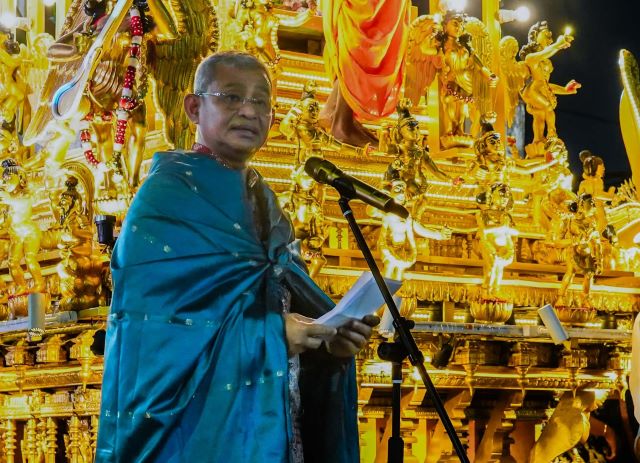 Sekda Kota Medan, Wiriya Alrahman, pada Perayaan Thaipusam Tahun 2026