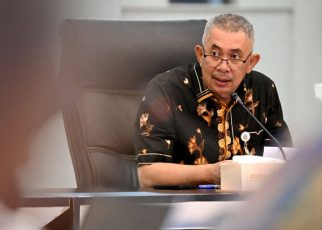 Sekdaprov Sumut, Sulaiman Harahap, pada Pleno Penetapan Program Kerja TPKAD 2026