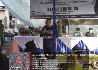 Sekretaris Fraksi Partai NasDem DPRD Medan, Saipul Bahri, gelar Reses V Masa Sidang II Tahun Sidang 2025-2026 di Kelurahan Besar