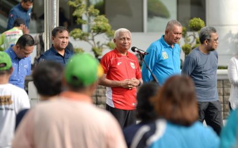 Wakil Gubernur Sumut, Surya, ikuti senam kesegaran jasmani