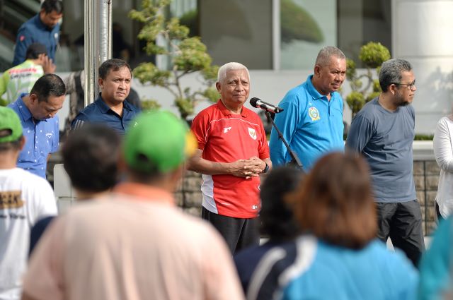 Wakil Gubernur Sumut, Surya, ikuti senam kesegaran jasmani