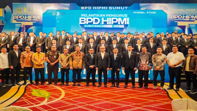 Wakil Wali Kota Medan, Zakiyuddin Harahap, hadiri pelantikan BPC HIPMI Sumut