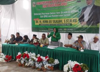 Anggota DPRD Medan Fraksi Hanura-PKB, Roma Uli Silalahi, gelar Sosper III TA 2026 di Medan MarelanAnggota DPRD Medan Fraksi Hanura-PKB, Roma Uli Silalahi, gelar Sosper III TA 2026 di Medan Marelan