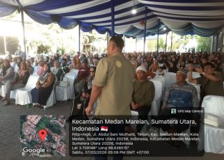 Anggota DPRD Medan Fraksi Partai NasDem, Saipul Bahri, gelar Sosper III TA 2026 di Medan Marelan