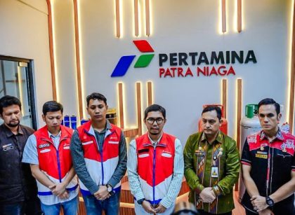 Asisten Perekonomian dan Pembangunan Setda Kota Medan, Citra Effendi Capah, kunjungi Pertamina