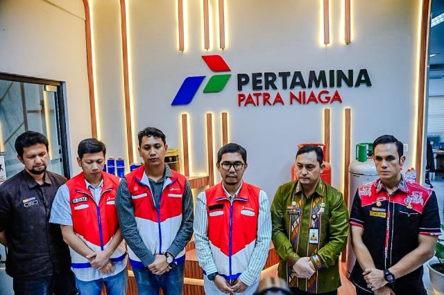 Asisten Perekonomian dan Pembangunan Setda Kota Medan, Citra Effendi Capah, kunjungi Pertamina