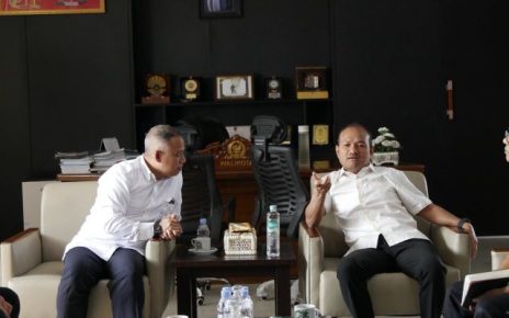 Dirut Bank Sumut, Heru Mardiansyah, melakukan pertemuan dengan Wali Kota Tanjungbalai