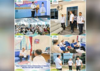 Dirut Tirtanadi dampingi Gubsu Safari Ramadhan ke Palas & Paluta