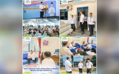 Dirut Tirtanadi dampingi Gubsu Safari Ramadhan ke Palas & Paluta