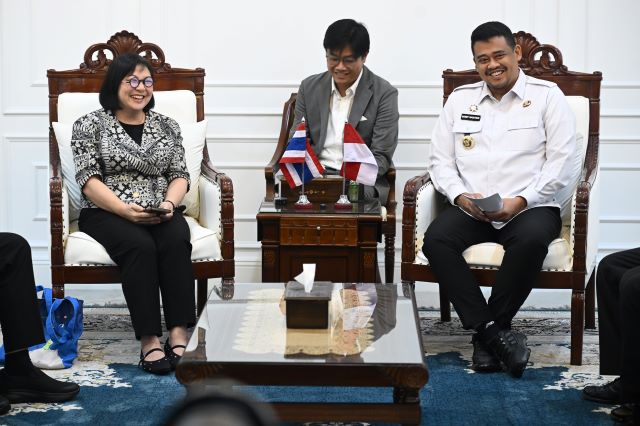 Gubernur Sumut, Bobby Nasution, terima Kunjungan Kehormatan Perwakilan Kedutaan Thailand