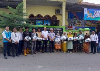 Perumda Tirtanadi gelar pasar murah di Kecamatan Medan Maimun
