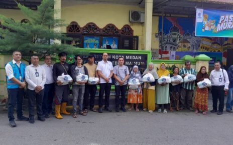 Perumda Tirtanadi gelar pasar murah di Kecamatan Medan Maimun