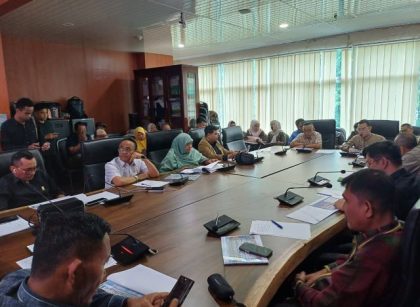 RDP Komisi III DPRD Medan dengan PUD Pasar Kota Medan