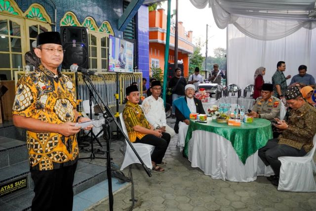 Sekda Medan, Wiriya Alrahman, Safar Ramadhan di Masjid Al Mutjahiddin, Medan Maimun