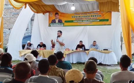 Wakil Ketua DPRD Medan, Hadi Suhendra, gelar Sosper III TA 2026 di Belawan