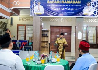 Wakil Wali Kota Medan, Zakiyuddin Harahap, Safari Ramadan di Masjid Al Muhajirin Medan Helvetia