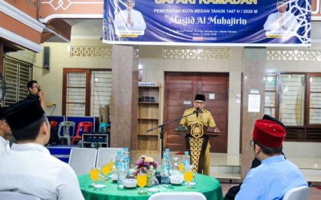Wakil Wali Kota Medan, Zakiyuddin Harahap, Safari Ramadan di Masjid Al Muhajirin Medan Helvetia