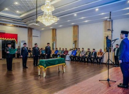 Wali Kota Medan, Rico Tri Putra Bayu Waas, lantik 4 pejabat eselon II