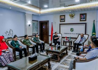 Wali Kota Medan, Rico Tri Putra Bayu Waas, terima audiensi Kakanwil I Sumatera Bank BTN