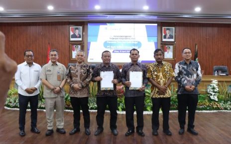 Bank Sumut & Pemkot Binjai teken kerja sama tagihan air