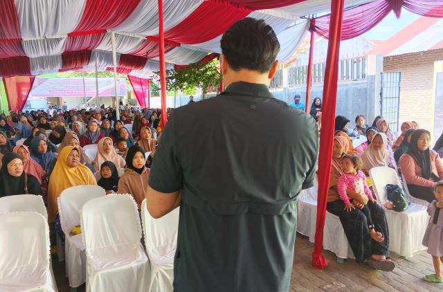 Bendahara Fraksi PSI DPRD Medan, Reinhart Jeremy Anindhita, gelar Sosper IV TA 2026 di Medan Deli 3