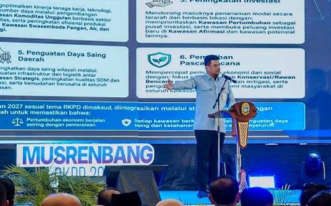 Gubernur Sumut, Bobby Nasution, pada Musrenbang RKPD Provinsi Sumut 2027