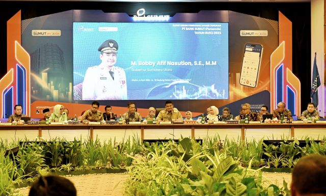 Gubernur Sumut, Bobby Nasution, pimpin RUPS Bank Sumut