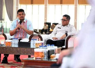 Gubernur Sumut, Bobby Nasution, terima audiensi Imigrasi