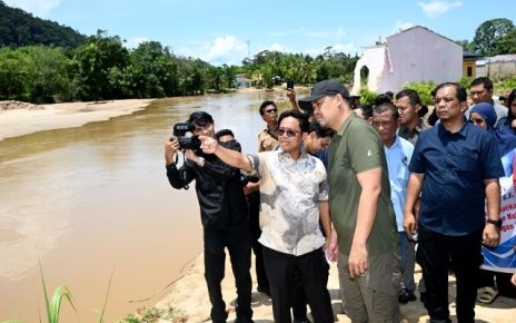 Gubernur Sumut, Bobby Nasution, tinjau Kecamatan Sibuluan, Tapteng