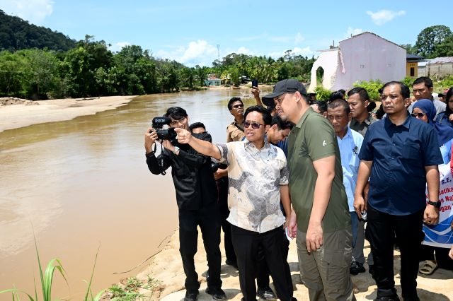 Gubernur Sumut, Bobby Nasution, tinjau Kecamatan Sibuluan, Tapteng