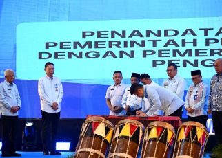 Gubernur Tandatangani MoU Pengendalian Inflasi