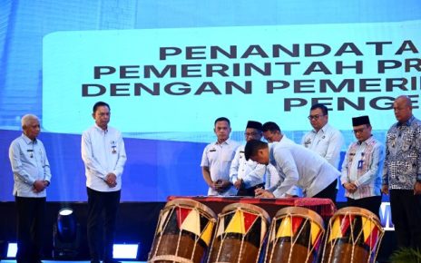 Gubernur Tandatangani MoU Pengendalian Inflasi