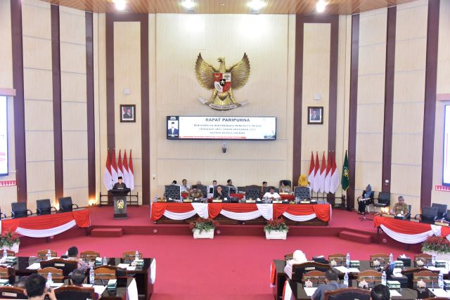 Pimpinan DPRD Kota Medan pimpin sidang paripurna penyampaian rekomendasi LKPj 2025