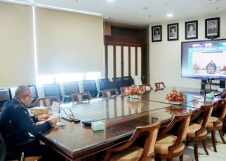 Pj Sekdaprov Sumut, Sulaiman Harahap, keynote speaker Webinar BPSDM