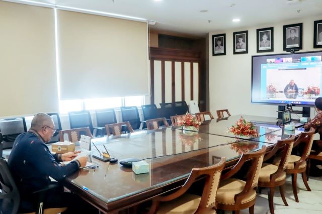 Pj Sekdaprov Sumut, Sulaiman Harahap, keynote speaker Webinar BPSDM