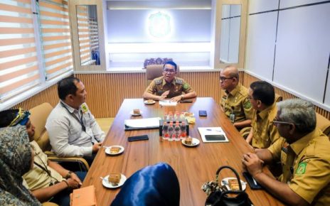 Wakil Wali Kota Medan, Zakiyuddin Harahap, menerima audiensi Relawan Kesehatan Probis Sumut