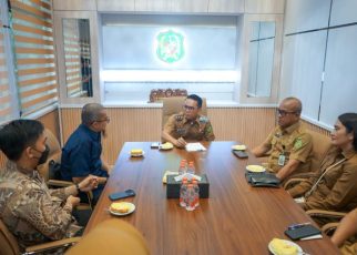 Wakil Wali Kota Medan, Zakiyuddin Harahap, menerima audiensi manajemen RS Awal Bros