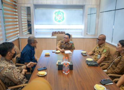 Wakil Wali Kota Medan, Zakiyuddin Harahap, menerima audiensi manajemen RS Awal Bros