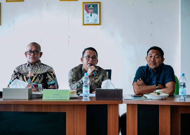 Wakil Wali Kota Medan, Zakiyuddin Harahap, silaturahmi dengan jajaran RSUD Bachtiar Djafar & Kapus di wilayah Medan Utara