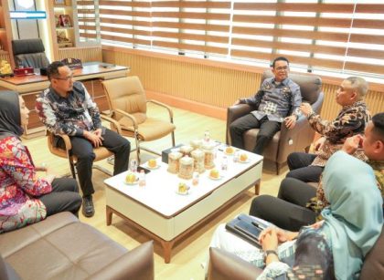 Wakil Wali Kota Medan, Zakiyuddin Harahap, terima kunjungan Bank Sumut