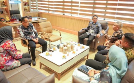 Wakil Wali Kota Medan, Zakiyuddin Harahap, terima kunjungan Bank Sumut