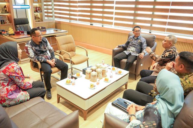 Wakil Wali Kota Medan, Zakiyuddin Harahap, terima kunjungan Bank Sumut