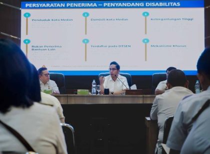 Wali Kota Medan, Rico Tri Putra Bayu Waas, luncurkan PKH Makmur Kota Medan