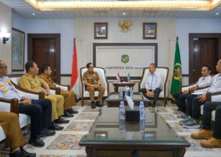 Wali Kota Medan, Rico Tri Putra Bayu Waas, terima audiensi Apjatel Sumut