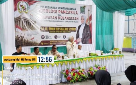 Anggota DPRD Medan, Roma Uli Silalahi, gelar Sosialiasi Ideologi Pancasila di Marelan