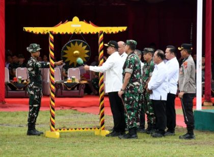 Gubernur Sumut, Bobby Nasution, buka kegiatan Karya Bakti Skala Besar TNI AD di Nias