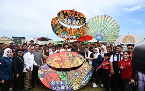 Gubernur Sumut, Bobby Nasution, hadiri festival layang-layang