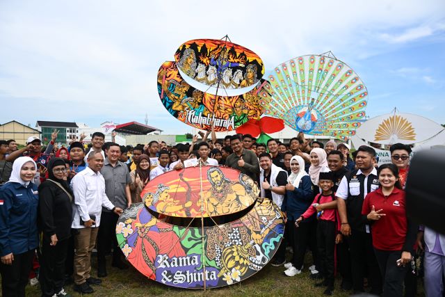 Gubernur Sumut, Bobby Nasution, hadiri festival layang-layang
