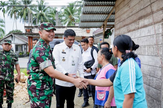 Gubernur Sumut & Pangdam Bukit Barisan sapa warga di Nias