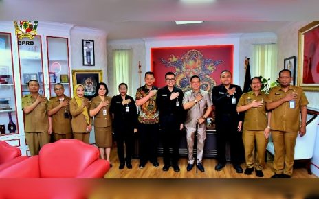 Ketua DPRD Medan, Wong Chun Sen, terima kunjungan Sespimen